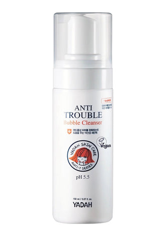 YADAH - Anti Trouble Bubble Cleanser 150ml - SuiCura Cosmetics - acne - miste - poreless
