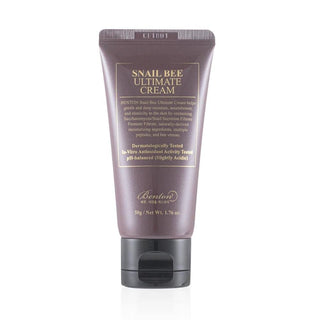 Benton Snail Bee Ultimate Cream: Crema con bava di lumaca e peptidi per idratare e rigenerare la pelle. Adatta a tutti i tipi di pelle, 50g