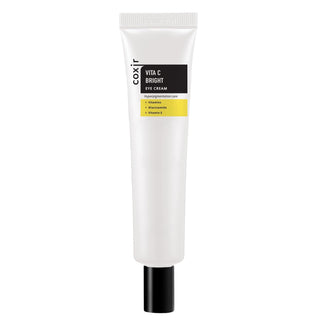 Scopri la texture leggera e setosa della COXIR Vita C Bright Eye Cream, perfetta per un'applicazione rapida e senza residui.