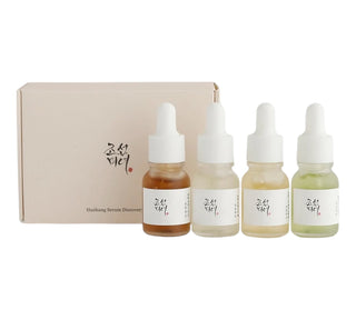 Set di 4 sieri Beauty of Joseon per una skincare personalizzata, 10ml ciascuno.