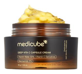 MEDICUBE Deep Vita C Capsule Cream 55g - SuiCura Cosmetics - antiage - antimacchia - anti macchia