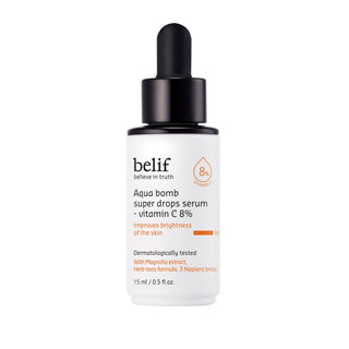 Siero Vitamina C 8% per illuminare la pelle e combattere i segni del tempo.