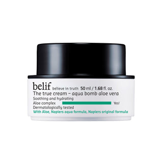 Crema gel Belif con aloe vera, idrata e lenisce le pelli miste e grasse.
