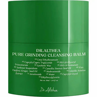 DR. ALTHEA Pure Grinding Cleansing Balm 50ml balsamo struccante coreano vegano con meccanismo grinder olio di tè verde e centella asiatica