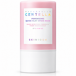 Maschera viso coreana all'argilla in stick SKIN1004 Madagascar Centella Poremizing Quick Clay Stick Mask 27g per pori e punti neri