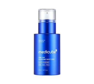 Medicube One Day Exosome Shot Pore Ampoule 2000 30ml siero viso coreano per pori dilatati con esosomi e micro-spicole effetto microneedling