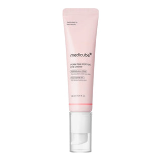 Medicube PDRN Pink Peptide Eye Serum 30ml siero contorno occhi coreano anti-età con PDRN da salmone retinolo peptidi e caffeina per borse occhiaie e rughette