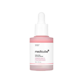 Medicube PDRN Pink Peptide Serum 30ml siero viso coreano rigenerante anti-età con PDRN 10.000 ppm da DNA di salmone 5 peptidi e collagene
