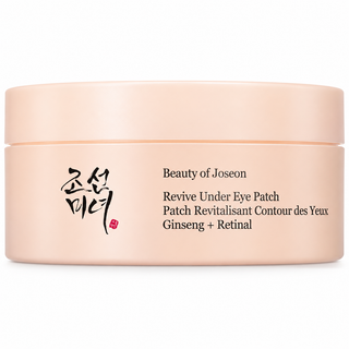 Patch contorno occhi in idrogel Beauty of Joseon Revive Under Eye Patches con retinal e ginseng confezione da 30 paia