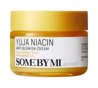 Some by Mi Yuja Niacin Anti-Blemish Cream crema viso coreana antimacchia illuminante con 70% estratto di yuja vitamina C e niacinamide
